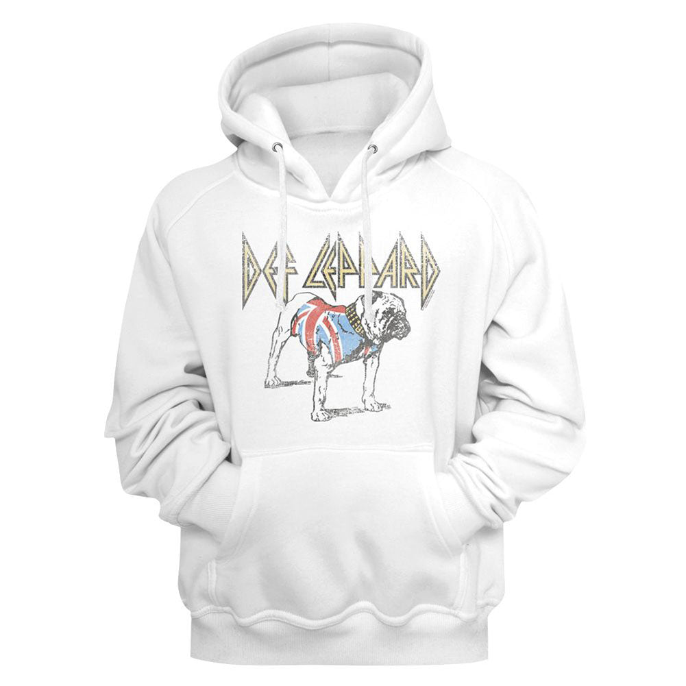 Def Leppard Bulldog Hooded Sweatshirt