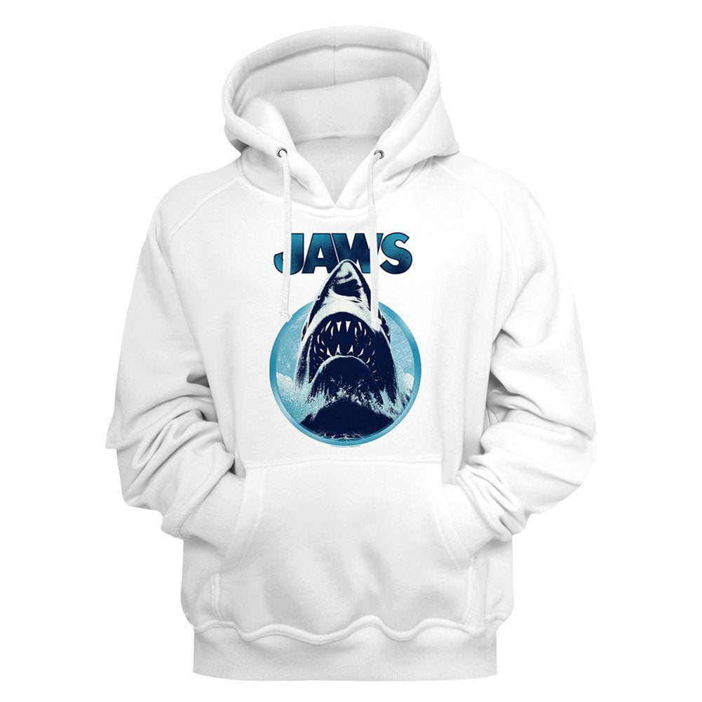 Jaws Jaw Blue Circle Hooded Sweatshirt
