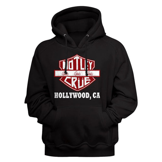 Motley Crue Crue Sign Hooded Sweatshirt