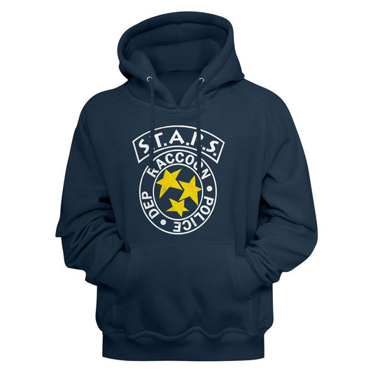 Resident Evil Rpd Stars Hooded Sweatshirt