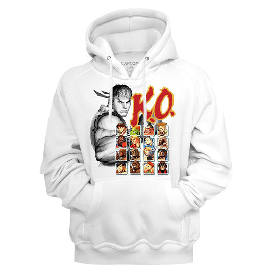 Street Fighter Ko Select Hooded Sweatshirt