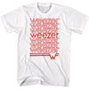 Weezer Repeating Logo T-shirt