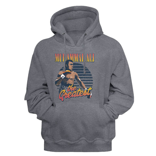 Muhammad Ali Greatest Gradients Hooded Sweatshirt