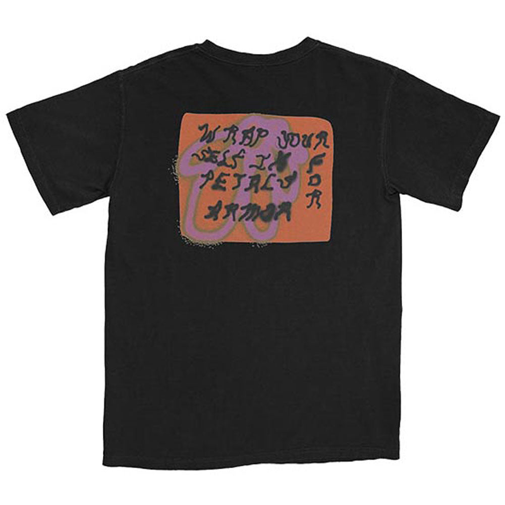 Petals Sketch (Back Print) Slim Fit T-shirt