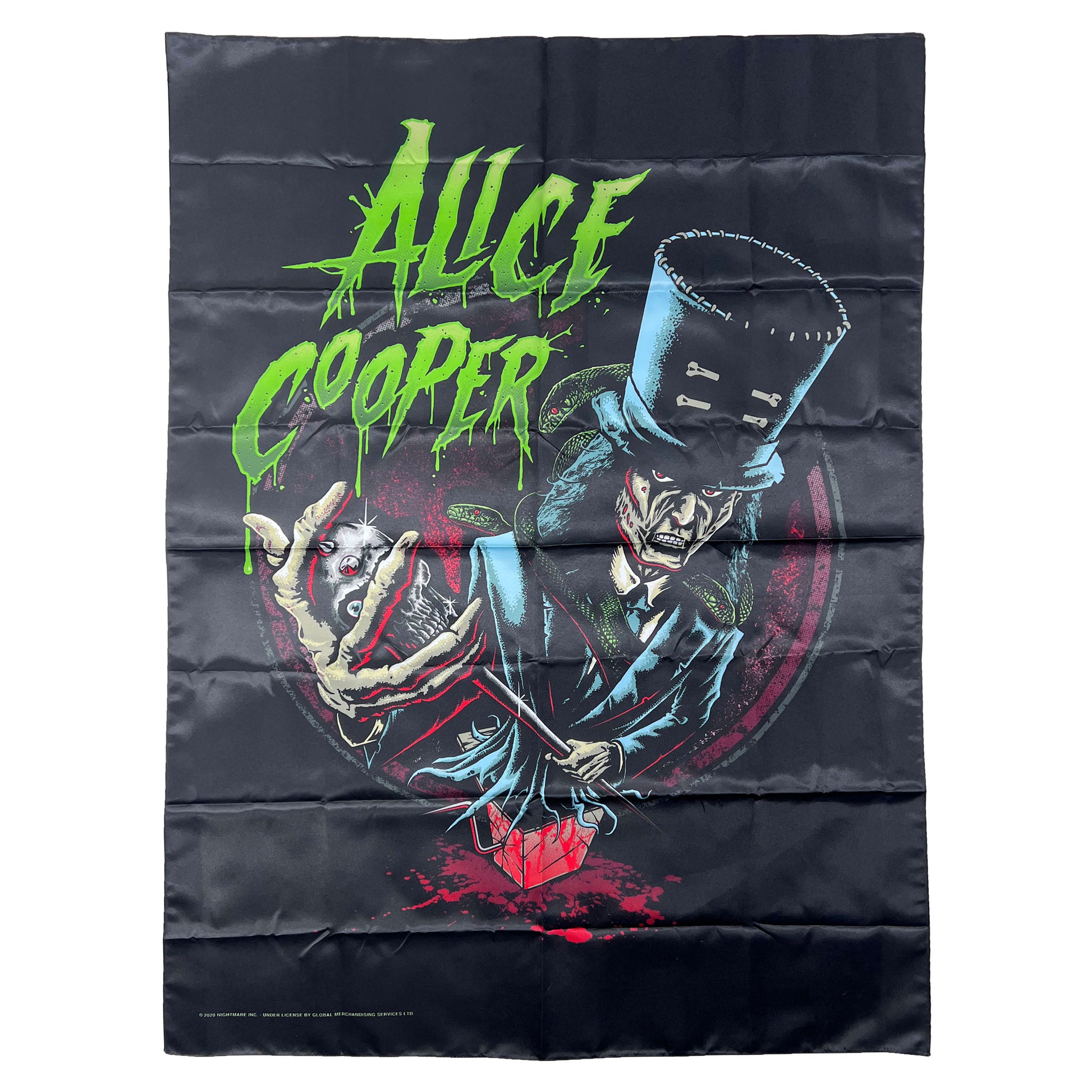 Alice Cooper Jackin the box Poster Flag