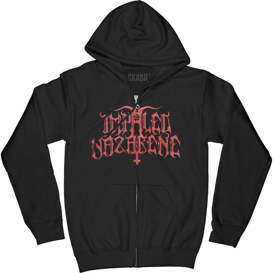 Impaled Nazarene Eight Headed Serpent Zippered Hooded Sweatshirt