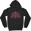 Eight Headed Serpent Zippered Hooded Sweatshirt