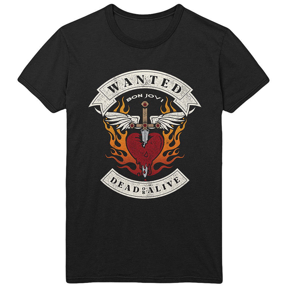 Wanted Flames Slim Fit T-shirt