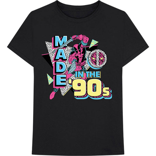 Deadpool Marvel Comics Made In The 90s Slim Fit T-shirt