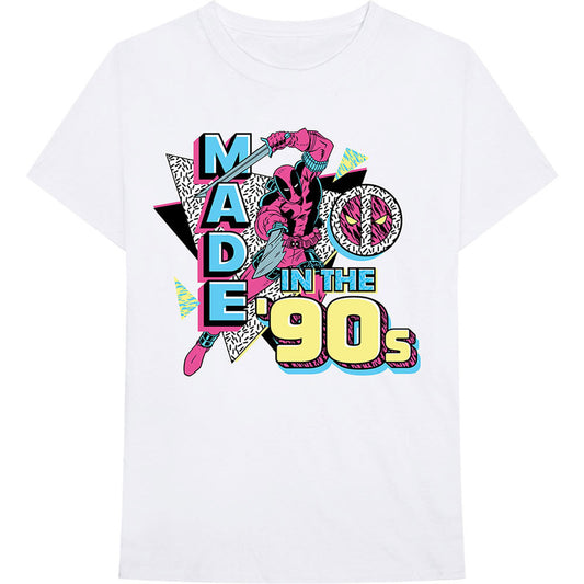 Deadpool Marvel Comics Made In The 90s Slim Fit T-shirt