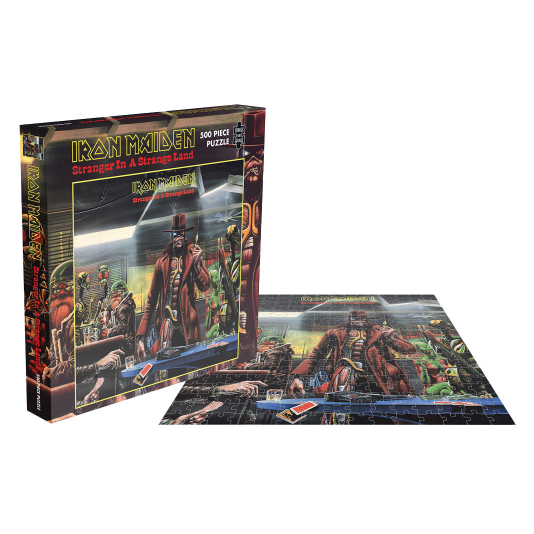 Iron Maiden Stranger In A Strange Land (500 Piece Jigsaw Puzzle) Puzzle