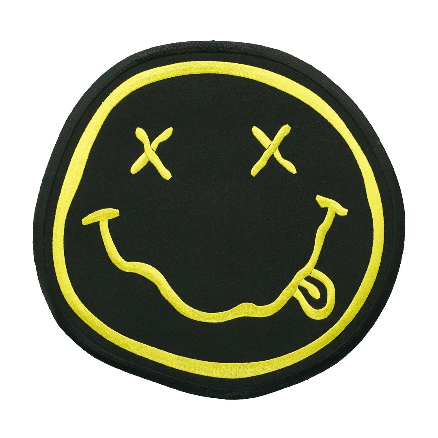 Nirvana Smiley Face Back Patch 426984 | Rockabilia Merch Store