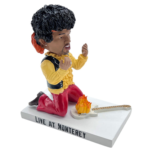 Jimi Hendrix Live At Monterey Bobblehead Head Knocker
