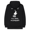 ABIIOR Est Dans Instagram (Back Print) Hooded Sweatshirt