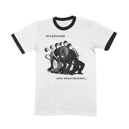 Madness One Step Beyond (white Ringer) T-shirt