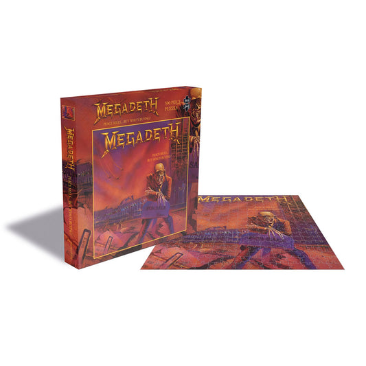 Megadeth Peace Sells...but Who's Buying? (500 Piece Jigsaw Puzzle) Puzzle