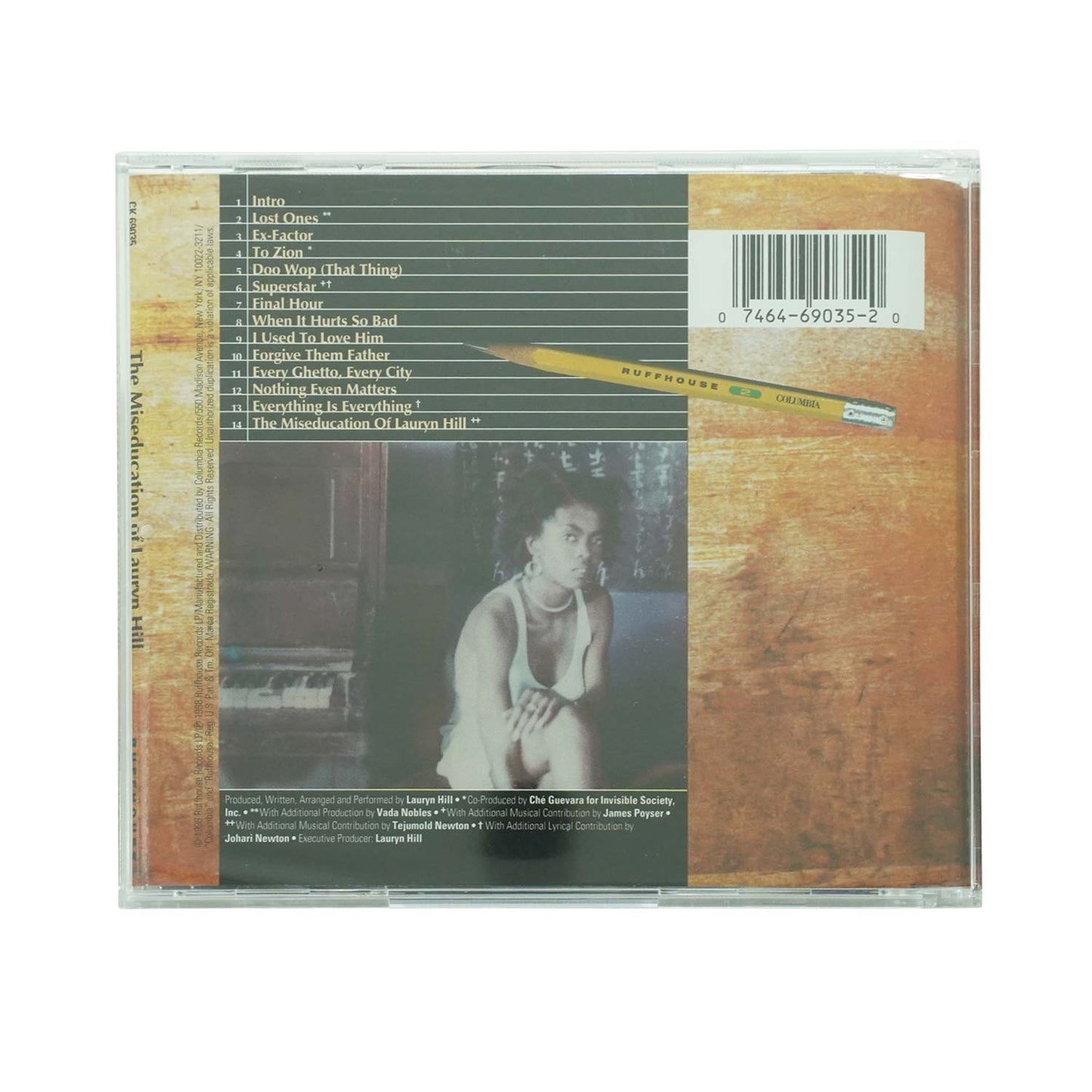 The Miseducation Of Lauryn Hill CD