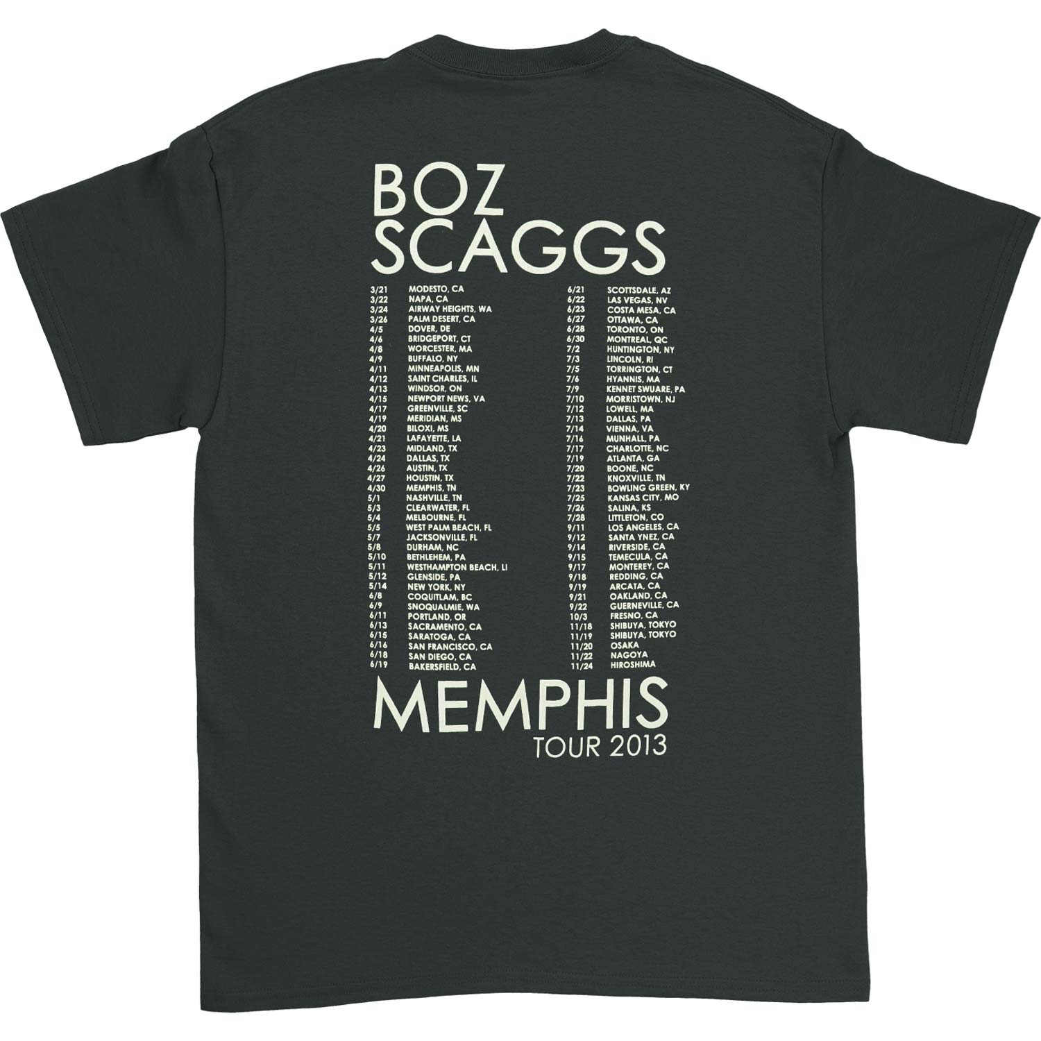 Boz Scaggs T-shirt