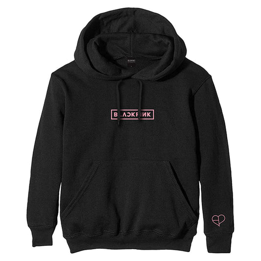 BlackPink The Album Tracklist (Back Print) Hooded Sweatshirt