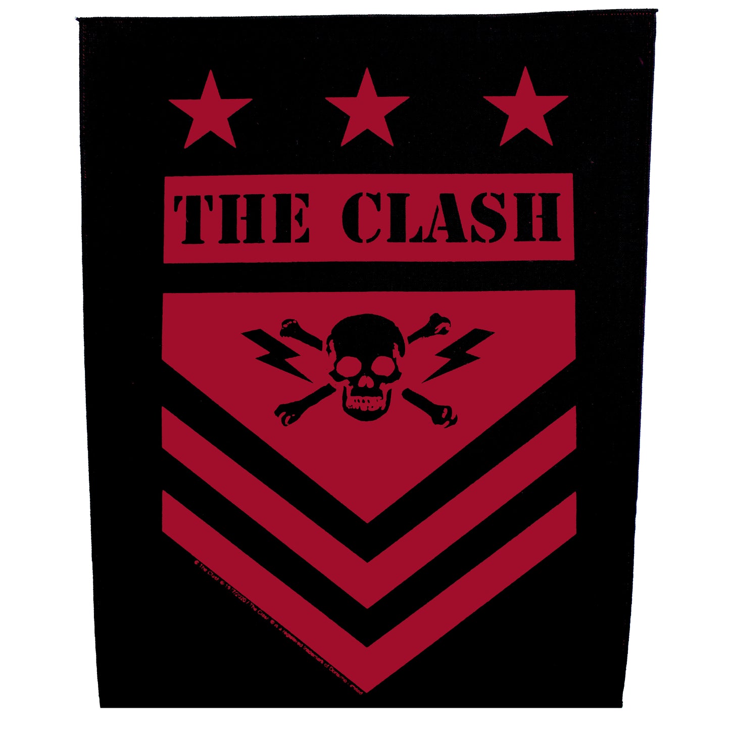 Clash Military Shield Back Patch
