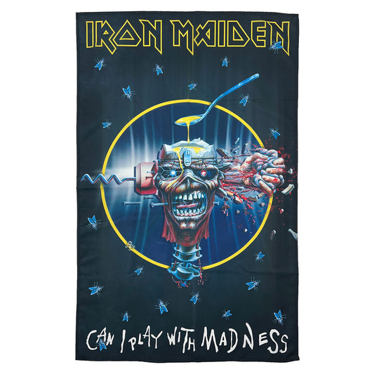 Iron Maiden Can I Play With Madness Poster Flag
