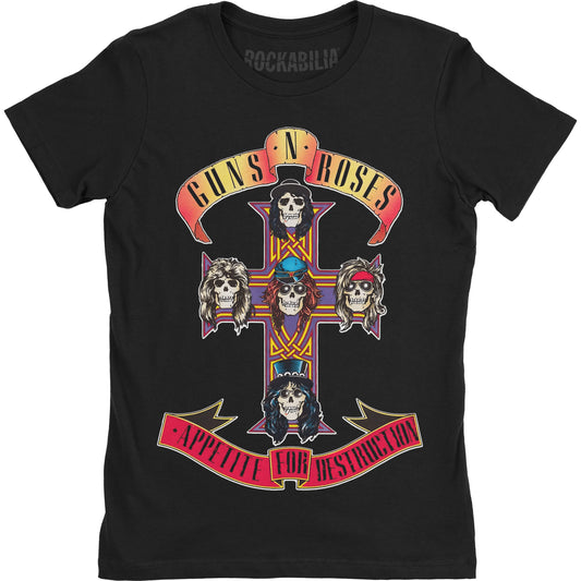 Appetite for Destruction (Retail Pack) Ladies T-Shirt Junior Top