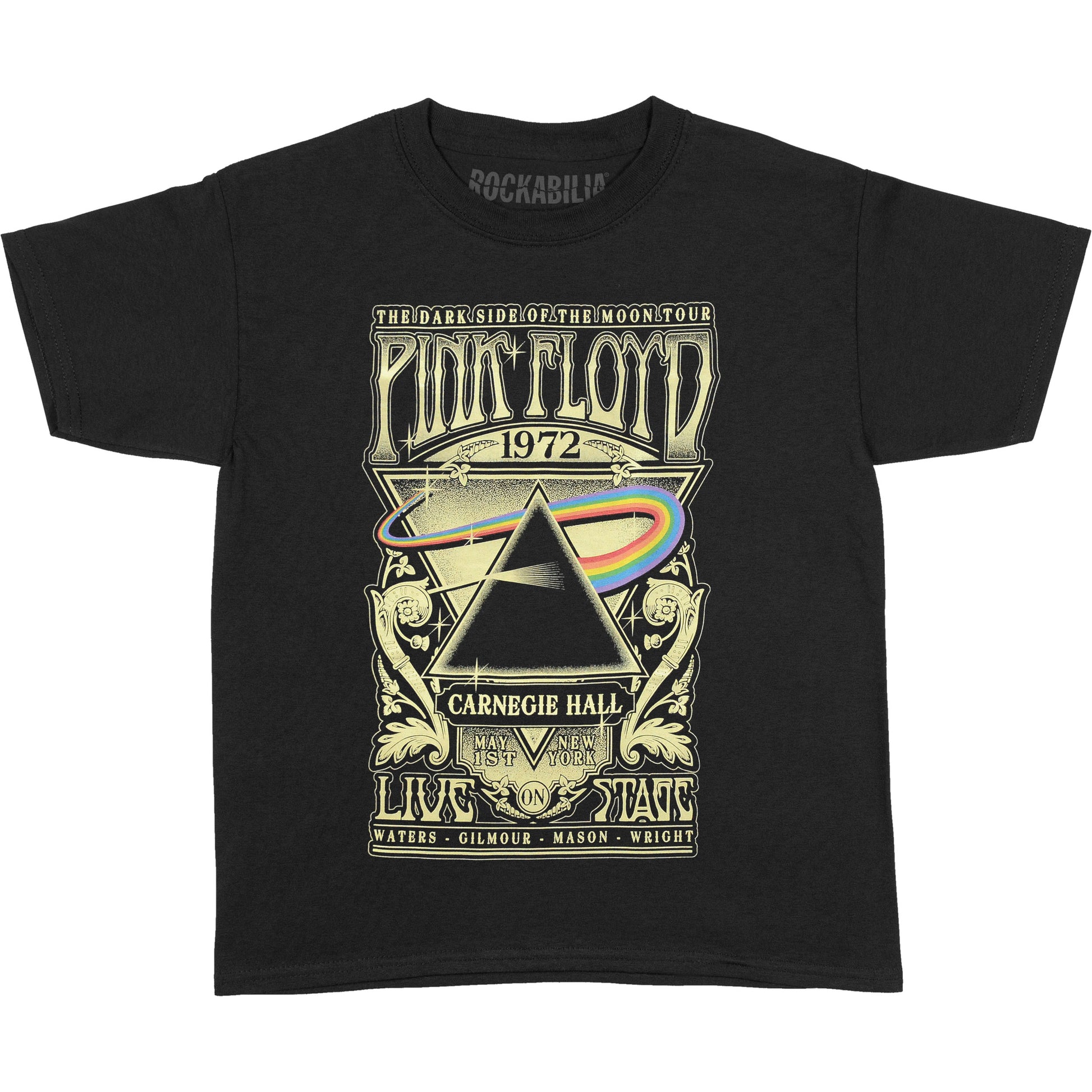 Pink Floyd Carnegie Hall Poster (Retail Pack) Kids T-Shirt Childrens T-shirt