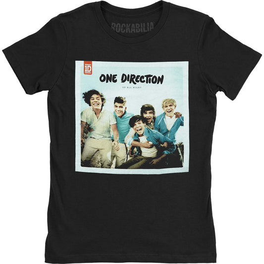 Up All Night (Skinny Fit) Ladies T-Shirt Junior Top