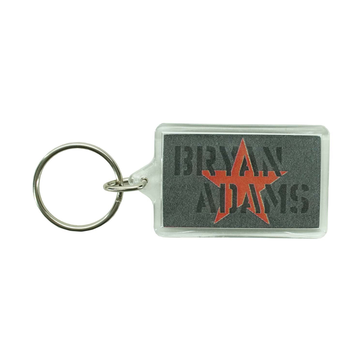 Bryan Adams Star Plastic Key Chain