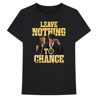Peaky Blinders Leave Nothing To Chance (Back Print) Slim Fit T-shirt