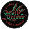 Dealing With Demons Woven Patch