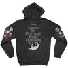 The Nightmare Before Christmas Jack & Sally Dancing (Back & Sleeve Print) Hooded Sweatshirt