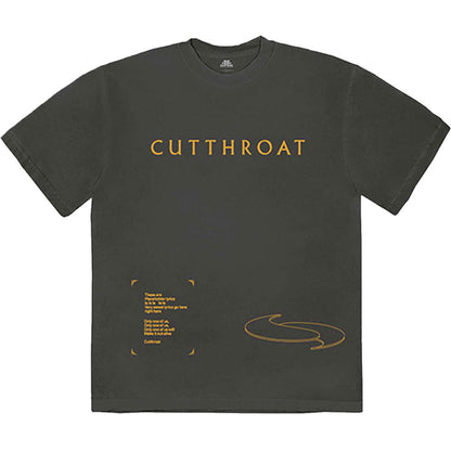 Cutthroat Symbols (Back Print) Slim Fit T-shirt