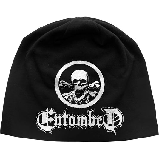 Skull Logo Jersey Beanie Beanie
