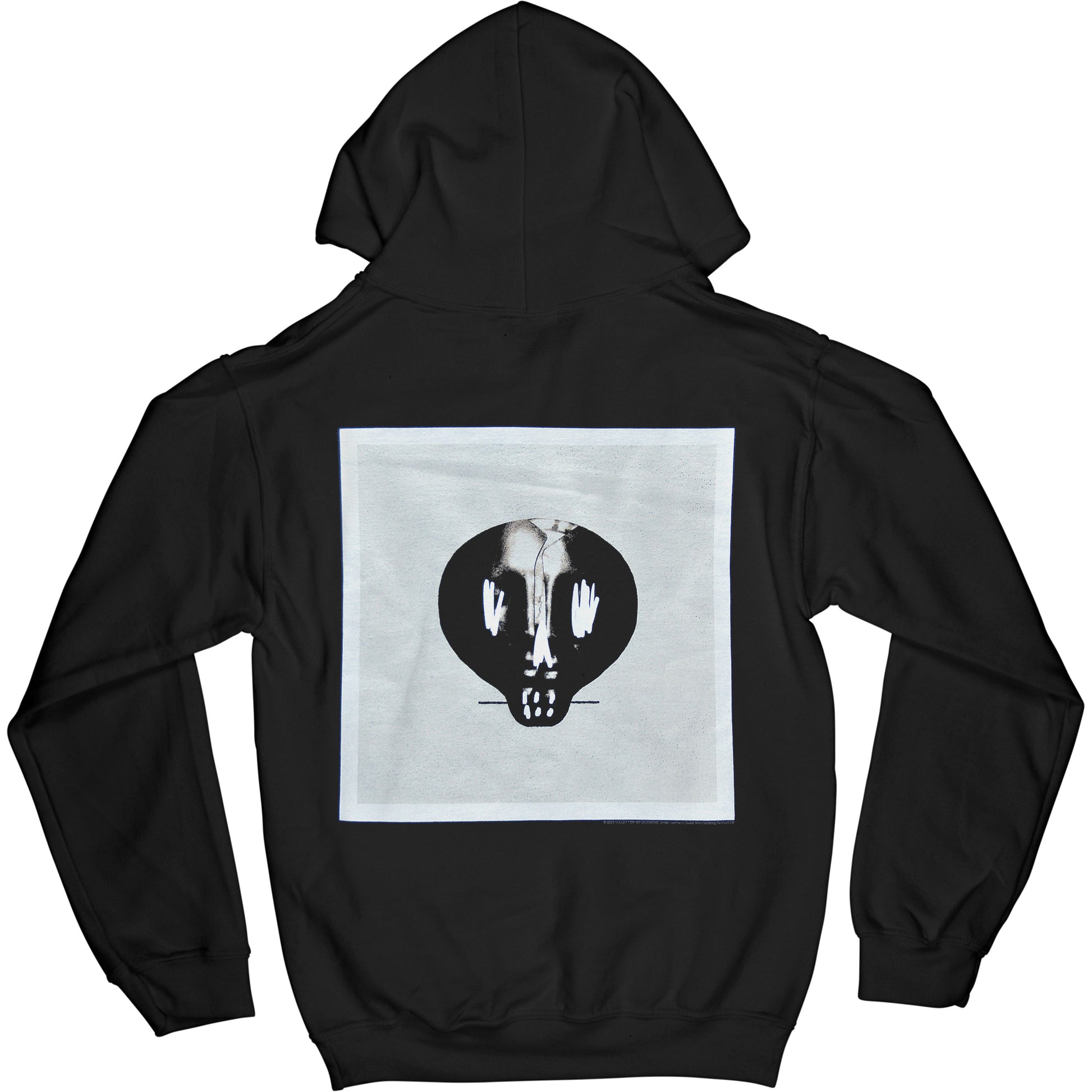 Bullet For My Valentine Large Logo & Album (Back Print) Hooded Sweatshirt