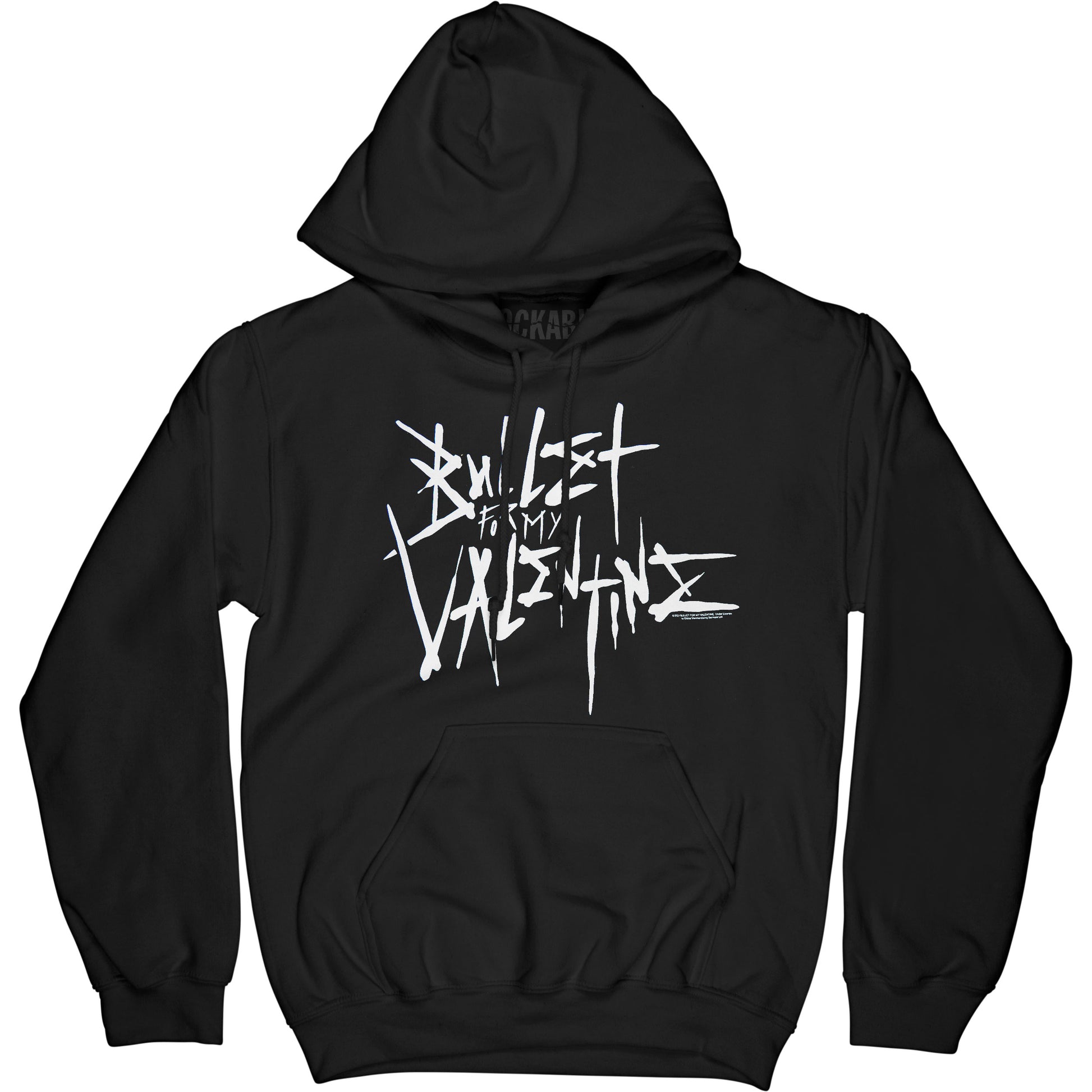 Bullet For My Valentine Large Logo & Album (Back Print) Hooded Sweatshirt