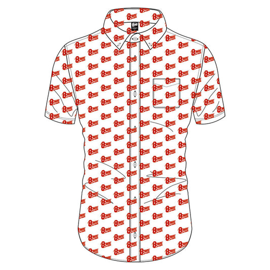 Logo Pattern (All Over Print) Dress Shirt