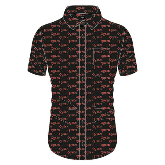 Logo Pattern (All Over Print) Dress Shirt