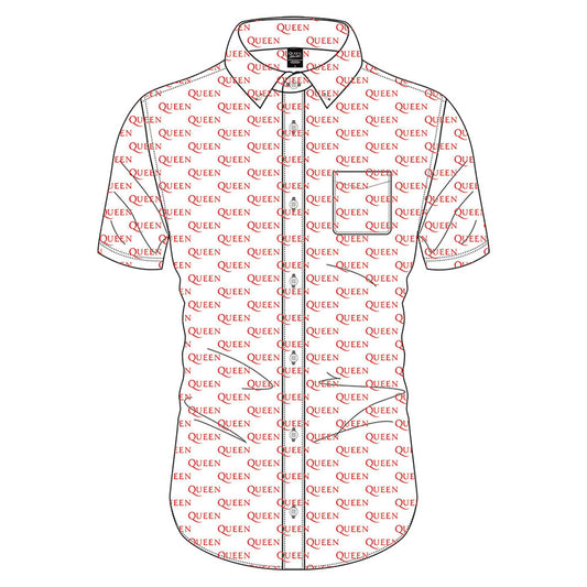 Logo Pattern (All Over Print) Dress Shirt