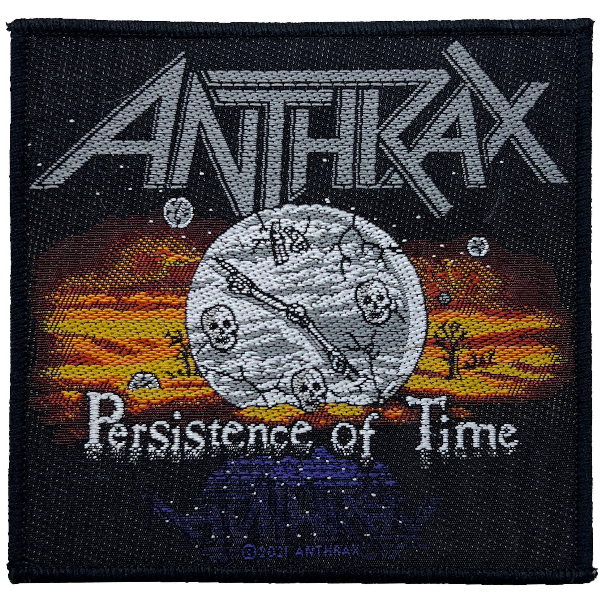 Persistence Of Time Woven Patch