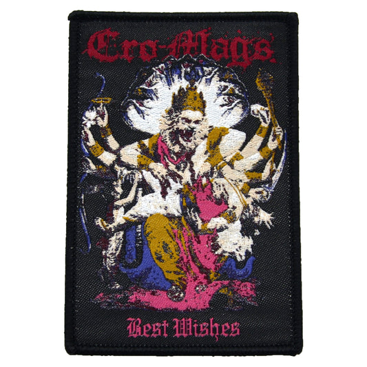 Cro-Mags Best Wishes Woven Patch