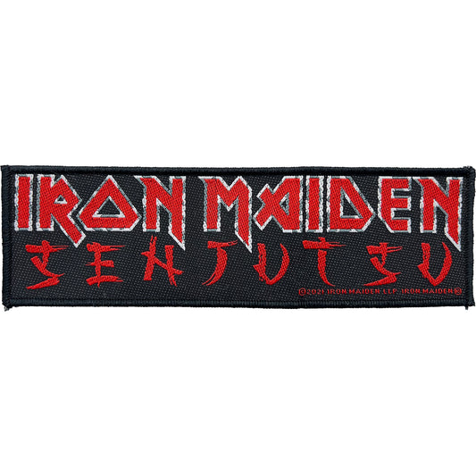 Iron Maiden Senjutsu Logo Woven Patch