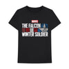 Falcon & Winter Soldier Text Logo Slim Fit T-shirt