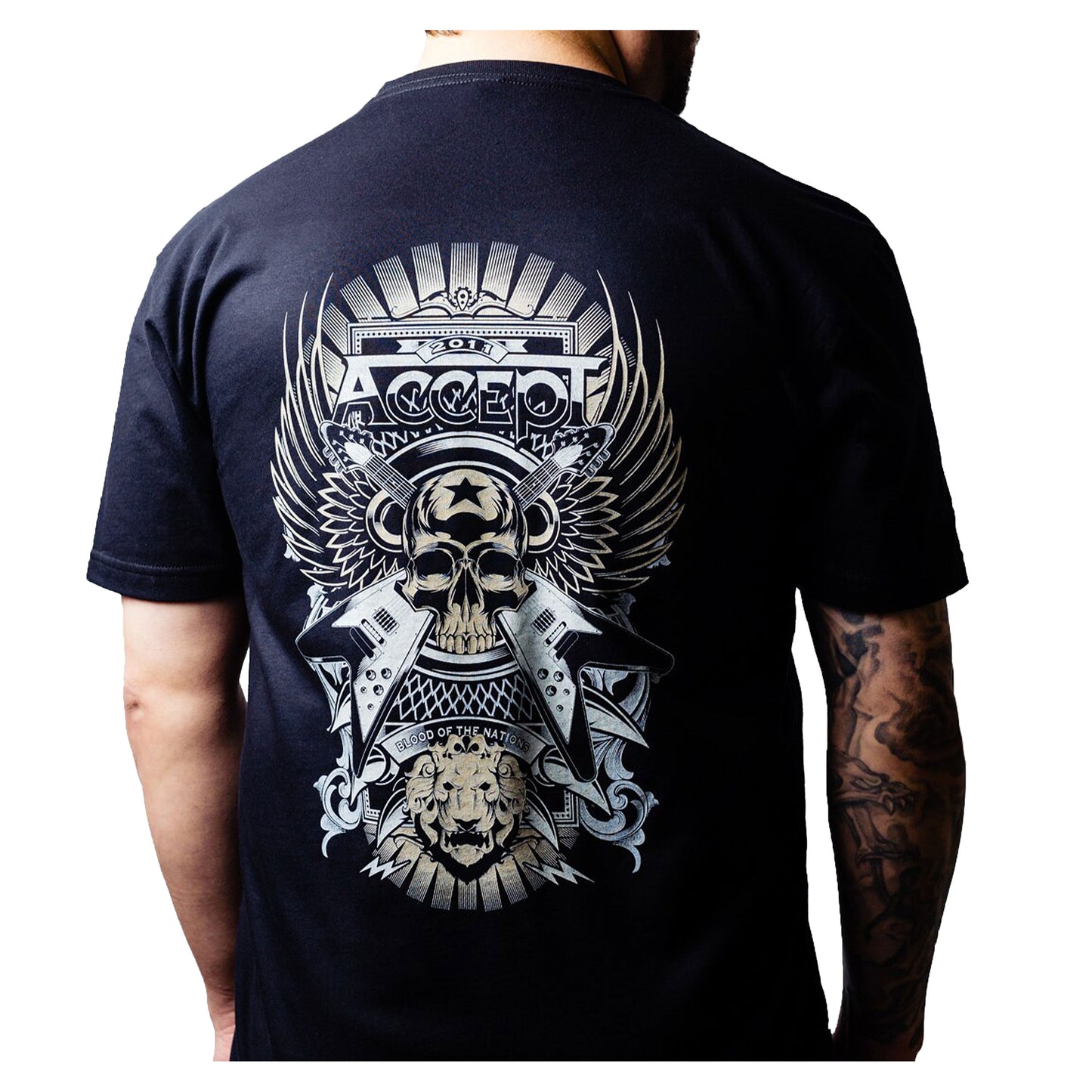 Skull Flying V Slim Fit T-shirt