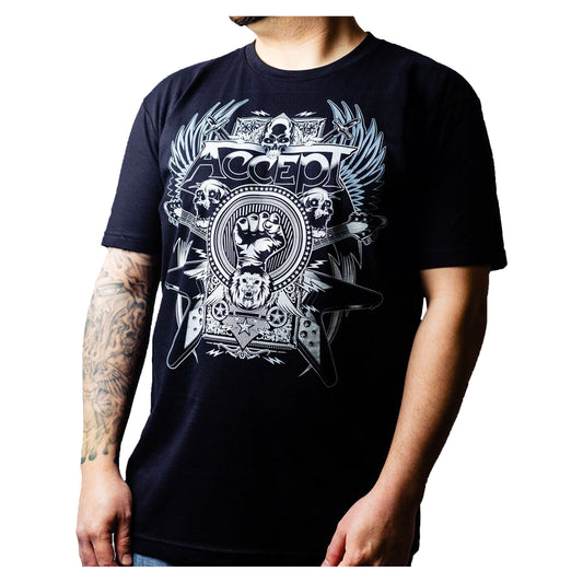 Skull Flying V Slim Fit T-shirt