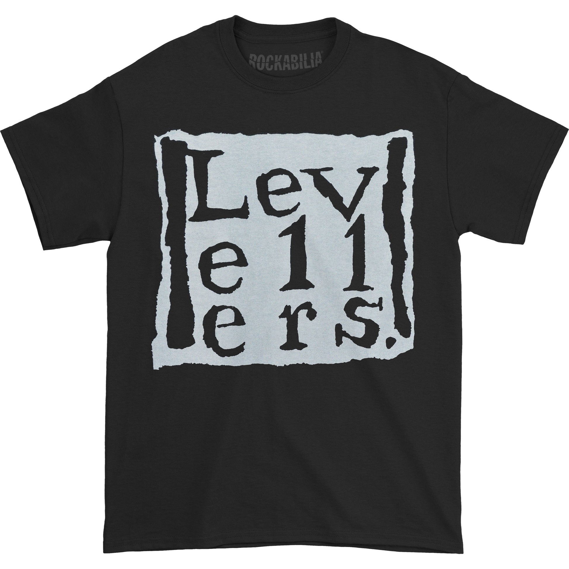 Levellers Solid Square Black T-shirt