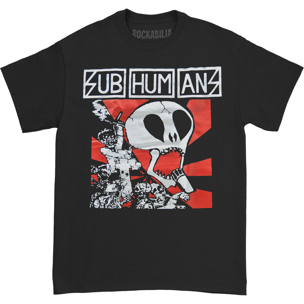 Subhumans Logo Tee T-shirt 428510 | Rockabilia Merch Store