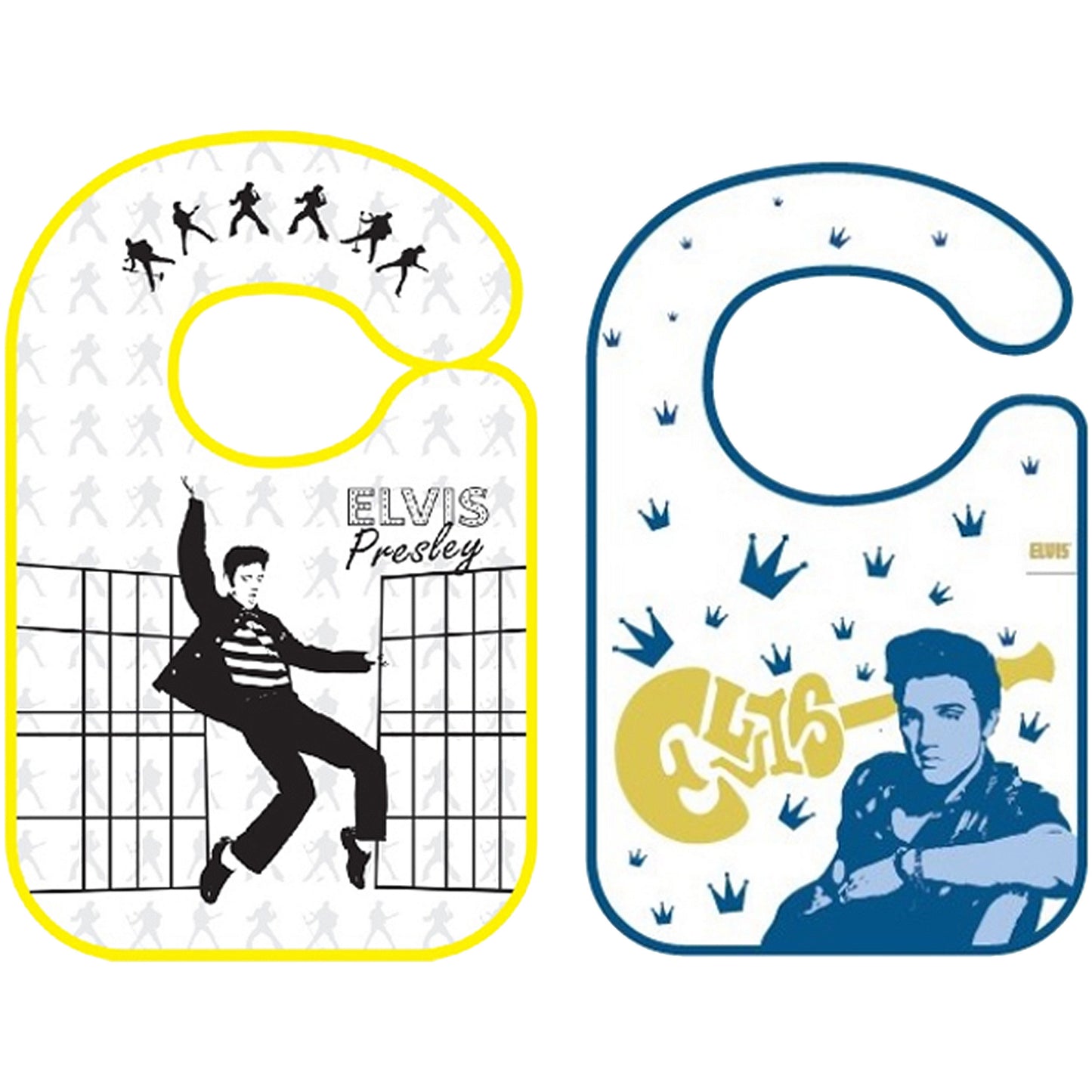 Elvis Presley Bibs 2 Pack Miscellaneous
