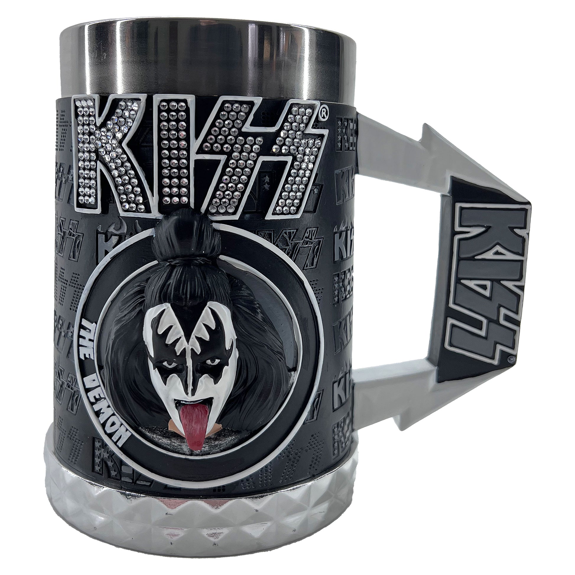 KISS Glam Range The Demon Tankard 15.5cm Stein