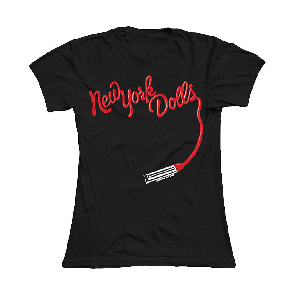 Lipstick Logo Ladies T-Shirt Junior Top